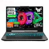 ASUS - TUF A15 AMD RYZEN 5 7535HS SSD 512GB RAM 24GB DDR5 15,6 FHD RTX 3050 4GB
