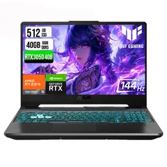 ASUS - Portátil TUF A15 Ryzen 5 RTX 3050 40GB 512GB 15.6" FHD