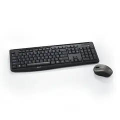 VERBATIM - MOUSE Y TECLADO INALÁMBRICOS SILENCIOSOS NEGRO