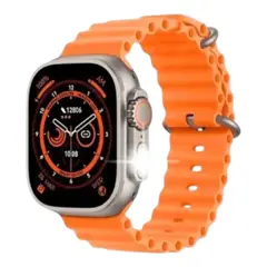 MOVISUN - Reloj X8 Ultra Pro Naranja con Linterna