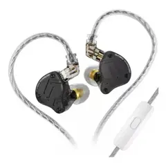 KZ - Audifonos In-ear ZS10 pro X color Negro con microfono