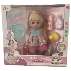 GENERICO - Muñeca My First Doll Baby Care con Sonidos y Accesorios