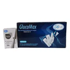 LIFE - TIRAS REACTIVAS GLUCOMAX CAJA X 50 MAS 50 LANCETAS EN OBSEQUIO