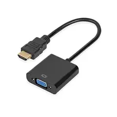 GENERICO - Adaptador Conversor Convertidor Hdmi Macho A Vga Hembra