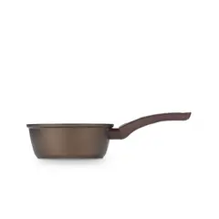 MOPITA - Ambra - Cacerola de aluminio con mango de madera, 16 cm