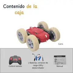 GENERICO - Dino Rayo Acrobático - Rojo