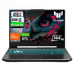 ASUS - Portátil Gamer TUF A15 Ryzen 5 RTX 3050 40GB 4TB 15.6"