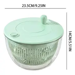 MILOPTS - Escurridor Centrifugador Secadora De Frutas Verduras para Cocina