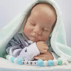 GENERICO - Bebé Reborn Realista Niño Levy Accesorios y Certificado