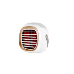 GENERICO - Aire Acondicionado Portátil 3 Velocidades Con Difusor Usb