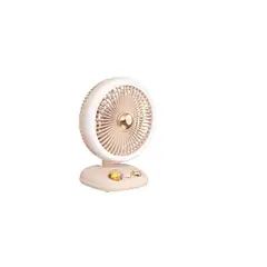 GENERICO - Ventilador Portátil Recargable Led Plegable 3 Velocidades