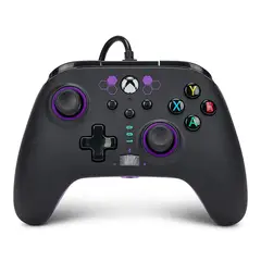 POWERA - Enhanced Wired Controller for Xbox Series X-S - Purple Hex Gamepad Wired Video Game Controller Gaming Controller Xbox Series X-S - Xbox Series X