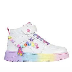 BARBIE - Botabotin de Niña marca en Color BLANCO  BOTA XIA 4-2