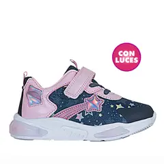 GUMBALL - Tenis de Niña marca en Color AZUL ROSADO  TENIS XIA STAR LUC
