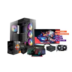 AMD - PC Gamer Ryzen 7 5700g/ RTX 5060 8GB/ RAM 48GB/ SSD 2.5TB/ Monitor 32" 165hz FHD