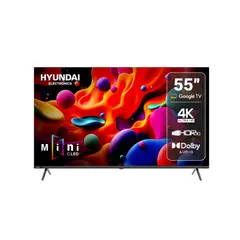 HYUNDAI - Televisor Mini Led 55 pulgadas 4K QLED Smart tv HYLED5530QMG