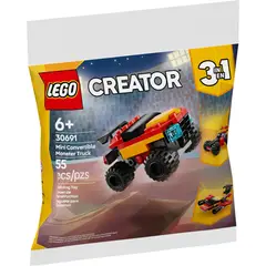 LEGO - Juego Construcción Monster Truck 55 Piezas Para Niños