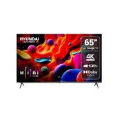 HYUNDAI - Televisor 65 4K UHD Mini QLED Smart tv Google HYLED6514QMG