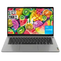 LENOVO - PORTATIL INTEL CORE I3 1115G4 DISCO SSD 512GB RAM 20GB 14 FHD