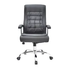 BONNO - Silla De Escritorio Shiny Be Confortable Moderna Color Negro