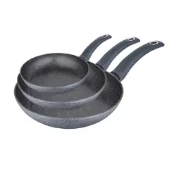 BERGNER - Set De 3 Sartenes En Aluminio Forjado Orion