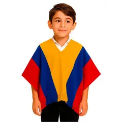 VITTORIA - Ponchos Tejidos Colombianos Diferentes Modelos Niño