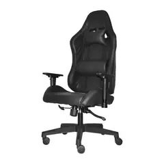 BONNO - Silla Gamer Orbit ergonómica reclinable cojín lumbar Color Negro