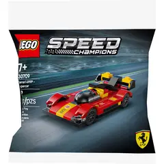LEGO - Juego Ferrari 499p Speed Champions 63 Piezas Para Niños