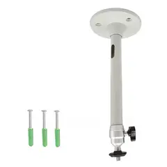 GENERICO - Soporte Giratorio Para Camara Proyector Pared techo 360 Grados 21cm