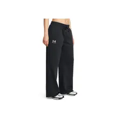 UNDER ARMOUR - Pantalon Mujer ICN FLC WD LEG PANTS Negro
