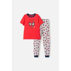 MARVEL - Pijama Spiderman pantalón corto niño