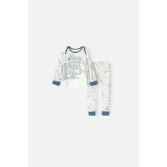 LITTLEMIC - Pijama con pantalón largo multicolor para bebé niño