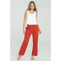 RAGGED - Pantalon maurie Cobre