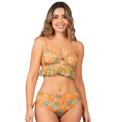HABY - Bikini de Baño Estampado Para Mujer