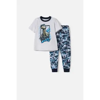UNIVERSAL - Pijama Jurassic World manga corta niño