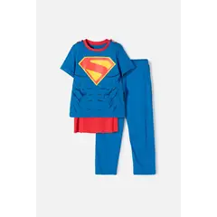 DC COMICS - Pijama Superman capa removible niño