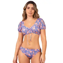 HABY - Bikini de Baño Para Mujer Manga Corta