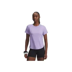 UNDER ARMOUR - Camiseta Mujer LNCH ELT SHORTSLEEVE Purpura
