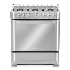 MABE - Estufa de Piso 76cm Gas Natural EMC7630NFX0 Inox