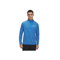 UNDER ARMOUR - Buzo Hombre TECH TEXTURD 1/2 ZIP Azul
