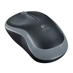 LOGITECH - Mouse M185 Inalámbrico Negro-Gris