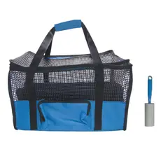 HALLY PET - Maletín Cargador Gra + Quitamotas Azul Claro