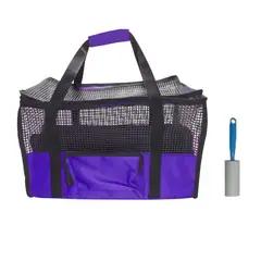 HALLY PET - Maletín Cargador Gra + Quitamotas Morado