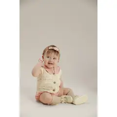 BABY SAMUU - Chaleco Vintage Sofisticado Adele