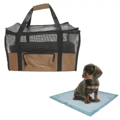 HALLY PET - Maletín Cargador Gra + 15 Und Marron