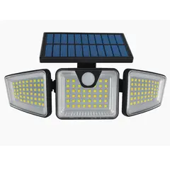 GENERICO - Luz Led Lampara Pared Solares Exteriores Cabezal Ajustable