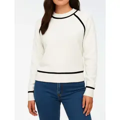 MOLGOA - Suéter Para Mujer Cuello Alto - The Softie