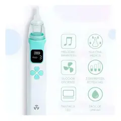 GENERICO - Aspirador Nasal Electrico Recargable Musical Para Bebe
