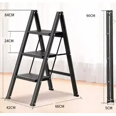 GENERICO - Escalera Metálica 3 Pasos
