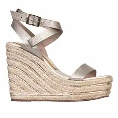 CAROLINA CRUZ - Sandalia de Mujer marca en Color CHAMPAÑA  SANDM-4099
